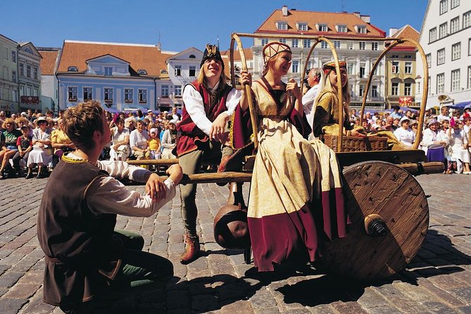 Tallinn Old Town view